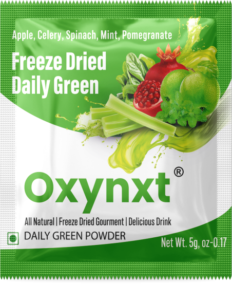 Oxynxt Freeze-Dried Daily Green Powder – 10 Count (50g)