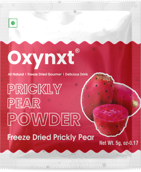 Oxynxt Freeze-dried Prickly Pear Powder Sachets – 10 Count